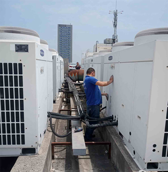 丘北中央空调制热和不制冷系统维修方法